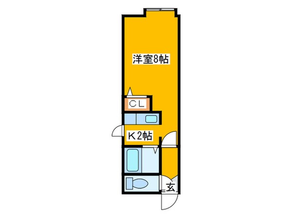 クリエイト旭町Ａの物件間取画像